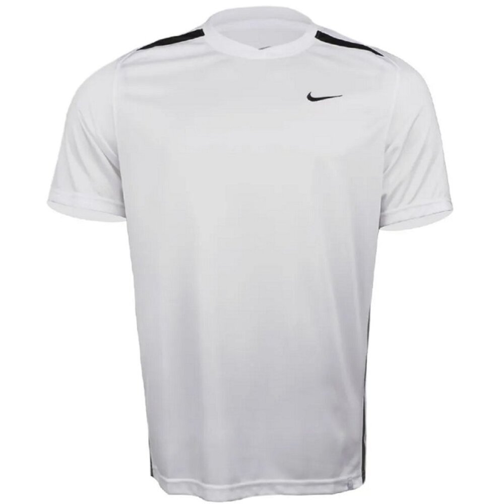 NWT Nike Tennis T-Shirt Crew Neck Shirt Top White 404702 Dri-Fit